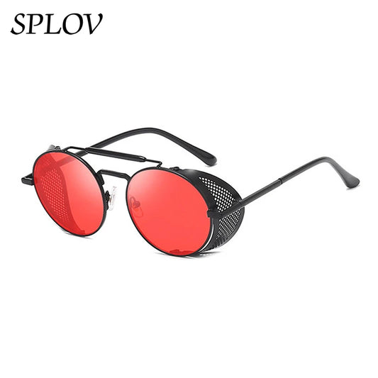 Retro Round Metal Sunglasses