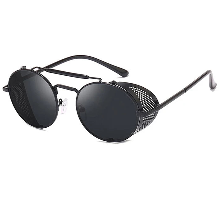 Retro Round Metal Sunglasses