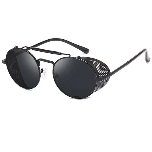Retro Round Metal Sunglasses