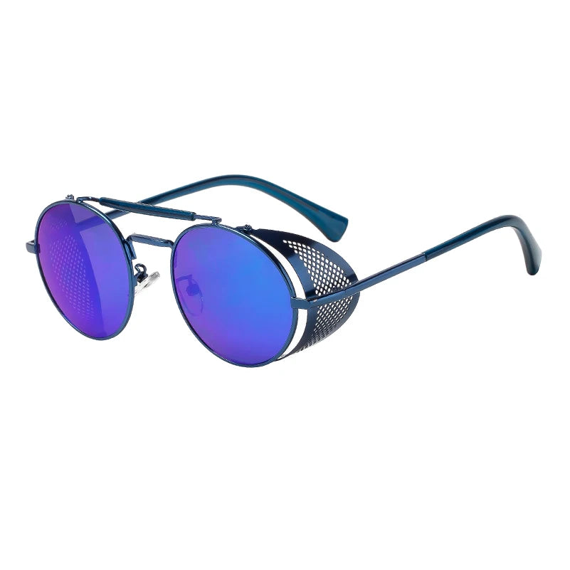 Retro Round Metal Sunglasses