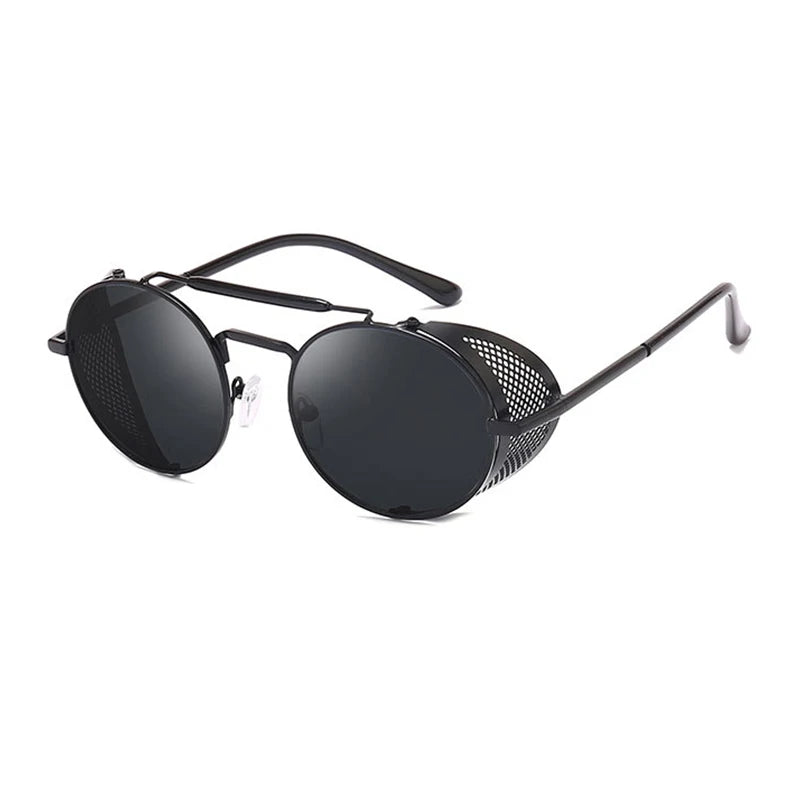 Retro Round Metal Sunglasses