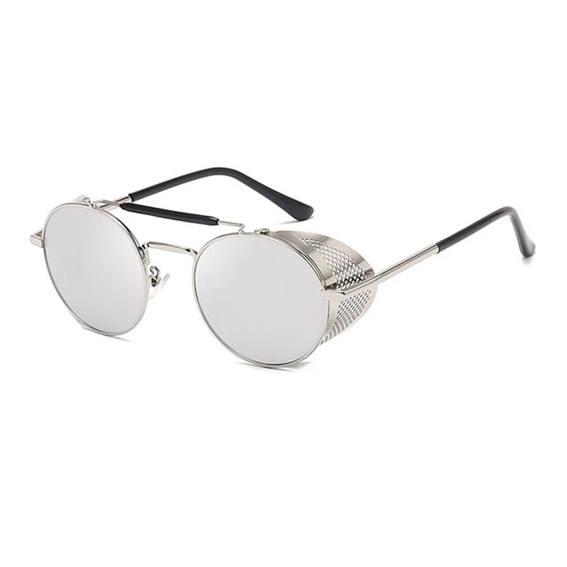 Retro Round Metal Sunglasses