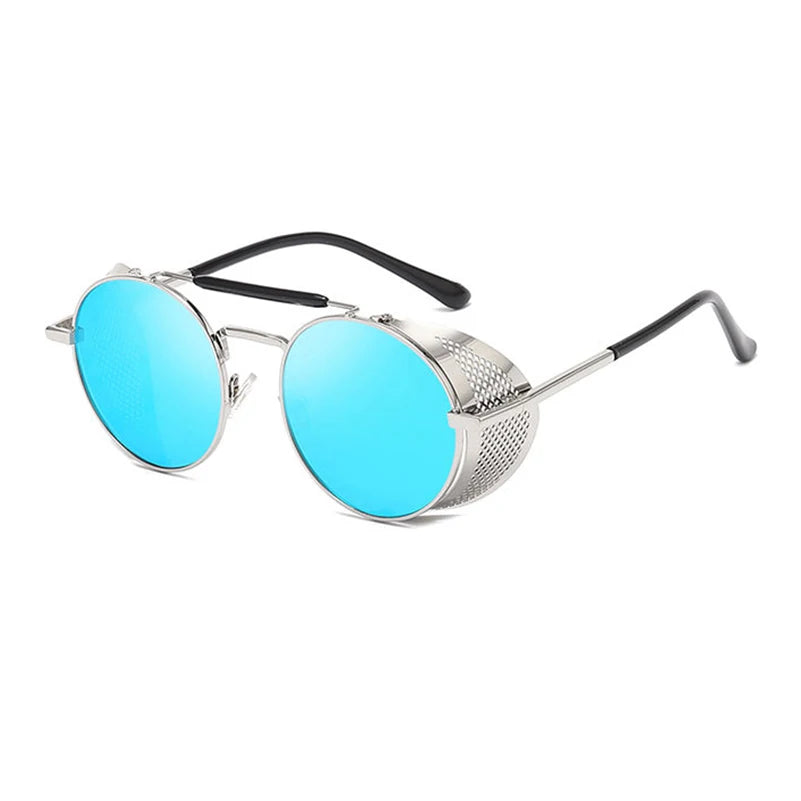 Retro Round Metal Sunglasses