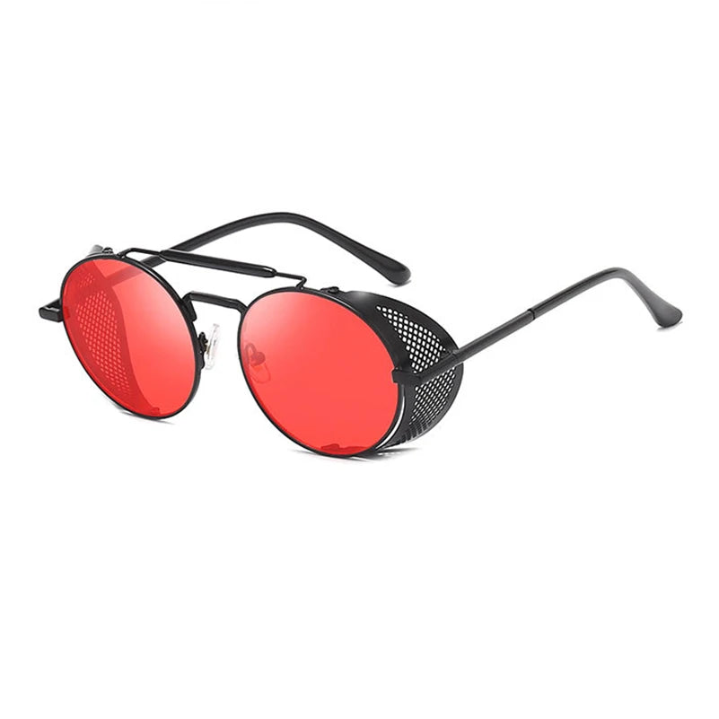 Retro Round Metal Sunglasses